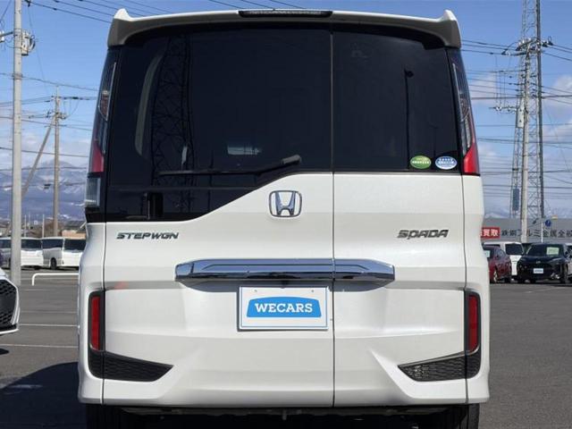 ステップワゴンスパーダ スパーダ・ホンダセンシング　新品タイヤ／保証書／純正　ＳＤナビ／フリップダウンモニター　純正　９インチ／ホンダセンシング／両側電動スライドドア／マルチビューカメラシステム／車線逸脱防止支援システム／ドライブレコーダー　前後（46枚目）