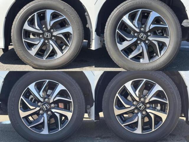 ステップワゴンスパーダ スパーダ・ホンダセンシング　新品タイヤ／保証書／純正　ＳＤナビ／フリップダウンモニター　純正　９インチ／ホンダセンシング／両側電動スライドドア／マルチビューカメラシステム／車線逸脱防止支援システム／ドライブレコーダー　前後（52枚目）