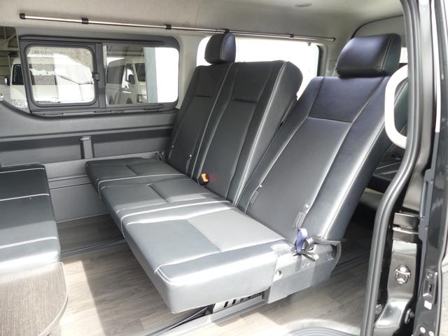 ハイエースワゴン ＧＬ　新車　ハイエースワゴン　ＧＬ　２ＷＤ【内装架装ＦＤ－ＢＯＸ　Ｗ０３ａｉｒ】【ＡｉｒＲＥＶＯシート使用モデル】【フルフラット】【ロングスライドレール】【重歩行フローリングフロア】【ＬＥＤヘッドランプ】【（9枚目）