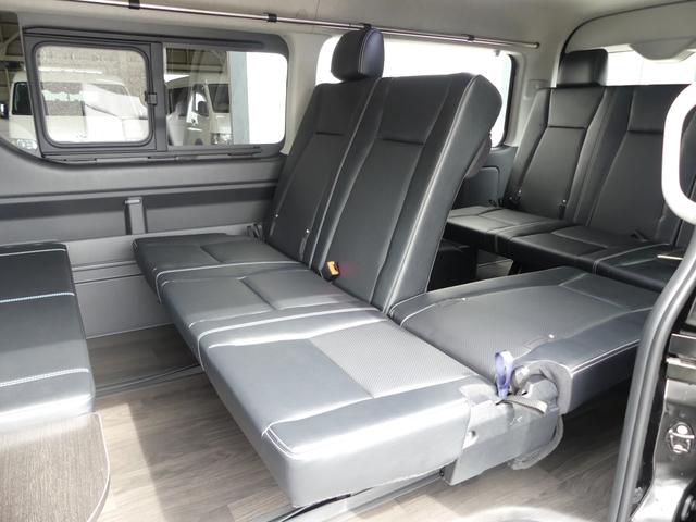 ハイエースワゴン ＧＬ　新車　ハイエースワゴン　ＧＬ　２ＷＤ【内装架装ＦＤ－ＢＯＸ　Ｗ０３ａｉｒ】【ＡｉｒＲＥＶＯシート使用モデル】【フルフラット】【ロングスライドレール】【重歩行フローリングフロア】【ＬＥＤヘッドランプ】【（10枚目）