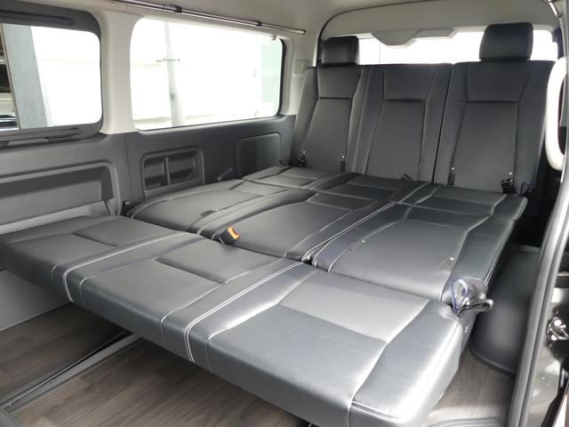 ハイエースワゴン ＧＬ　新車　ハイエースワゴン　ＧＬ　２ＷＤ【内装架装ＦＤ－ＢＯＸ　Ｗ０３ａｉｒ】【ＡｉｒＲＥＶＯシート使用モデル】【フルフラット】【ロングスライドレール】【重歩行フローリングフロア】【ＬＥＤヘッドランプ】【（14枚目）