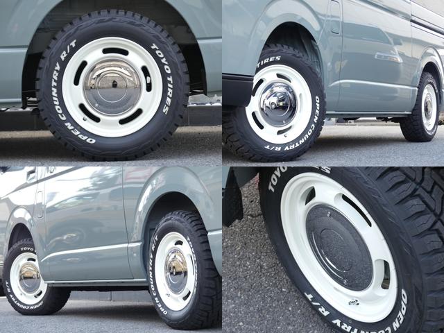 ハイエースバン ロングスーパーＧＬ　ディーゼル４ＷＤ　ＦＤ－ｃｌａｓｓｉｃ丸目フロントフェイス　ペンドルトンシートカバー　高さ調整ベッドキット　アルミホイール＆タイヤセット　両側パワースライドドア　パノラミックビューモニター　デジタルイ（6枚目）