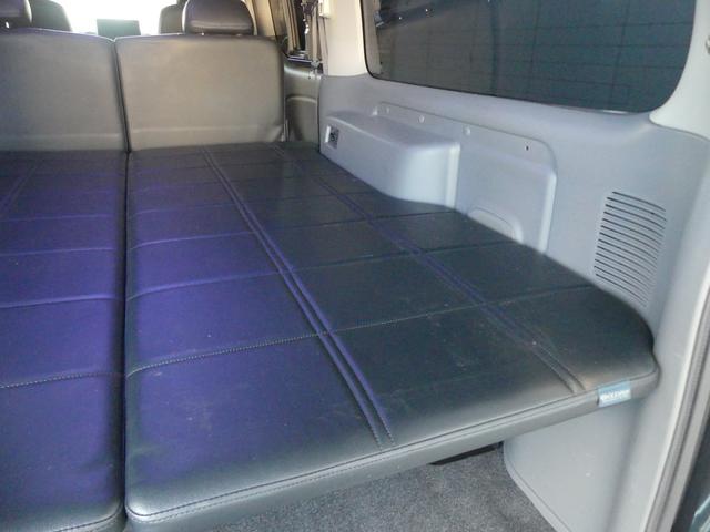 NV350キャラバンバン ロングプレミアムGXターボ 新作丸目フェイスキット アルパイン製11インチナビ 片側ワンタッチオートスライドドア 跳ね上げ式ベッドキット 有料色:インペリアルアンバー アルミホイール&タイヤセット エマージェンシーブレーキ(34枚目)