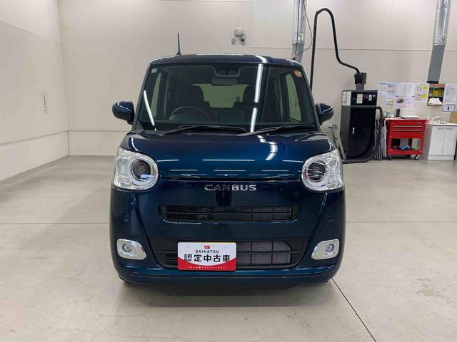 ムーヴキャンバス セオリーＧ　２ＷＤ　両側電動スライドドア・ＬＥＤヘッドライト・バックカメラ・シートヒーター・スマートアシスト・アイドリングストップ・プッシュボタンスタート・オートライト・オートマチックハイビーム・オートエアコン（5枚目）