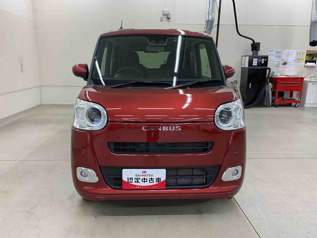 ムーヴキャンバス セオリーＧ　２ＷＤ　両側電動スライドドア　ＬＥＤヘッドライト　７インチナビ　ドラレコ　バックカメラ　シートヒーター　スマートアシスト　オートライト　電動パーキングブレーキ　置きラクボックス　ホッとカップホルダー（5枚目）