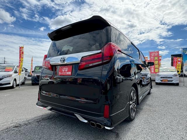 アルファード ２．５Ｓ　Ｃパッケージ　車検整備付　ワンオーナー　モデリスタエアロ　トヨタセーフティセンス　純正９インチディスプレイオーディオ　バックカメラ　ビルトインＥＴＣ　デジタルインナーミラー　ブラックレザーシート　パワーバックドア（4枚目）