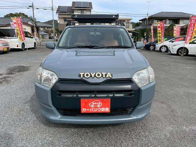 プロボックス GL 新品バックカメラ・新品ルーフラック/システムキャリア付・リフトアップ・シートカバー・デイトナ15インチ/マッドタイヤ・ナビ・フルセグTV・BT・DVD・ETC・グレー全塗装・フロアゴムマット・バイザー(2枚目)