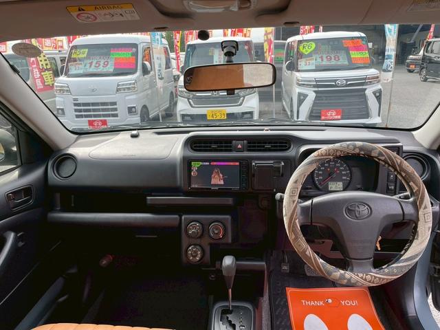 プロボックス GL 新品バックカメラ・新品ルーフラック/システムキャリア付・リフトアップ・シートカバー・デイトナ15インチ/マッドタイヤ・ナビ・フルセグTV・BT・DVD・ETC・グレー全塗装・フロアゴムマット・バイザー(14枚目)