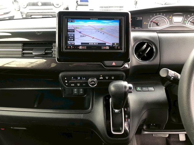 N-BOXカスタム G・Lホンダセンシング 社外ナビ・フルセグTV MS・DVD バックカメラ ビルトインETC パワースライドドア ステアリングS/W LEDヘットライト・フォグ 純正14インチアルミ オートクルーズ(18枚目)