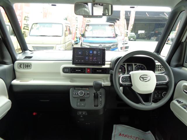 ムーヴキャンバス ストライプスＧ　届出済未使用車　純正９インチスマホ連携ディスプレイオーディオ　フルセグＴＶ・Ｂｌｕｅｔｏｏｔｈ・バックカメラ　シートヒーター　両側電動スライドドア　スマートアシスト　ＬＥＤヘットライト＆フォグ（15枚目）