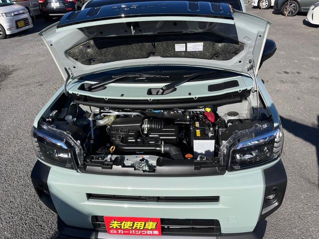 タフト Ｇ　ダーククロムベンチャー　届出済未使用車　９インチスマホ連携ディスプレイオーディオ　スマートアシスト　ＬＥＤヘットライト＆フォグ　スマートキー＆プッシュスタート　アダプティブクルーズコントロール（9枚目）