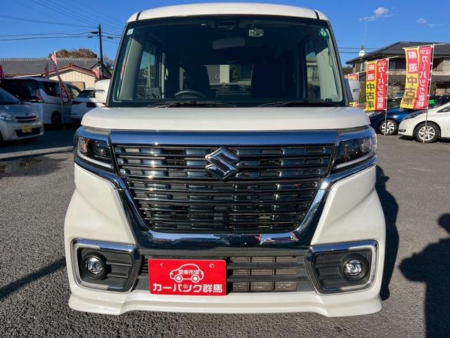 スペーシアカスタム ハイブリッドＸＳターボ　ＫＥＮＷＯＯＤナビ・ＴＶ　Ｂｌｕｅｔｏｏｔｈ　ＤＶＤ　バックカメラ　ステアリングＳ／Ｗ対応　ビルトインＥＴＣ　ドライブレコーダー　両側パワースライドドア　レーダーブレーキサポート　ＧＰＳレーダー探知機（2枚目）