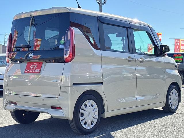 ルークス Ｘ　純正ナビ・ＴＶ　Ｂｌｕｅｔｏｏｔｈ　バック／アラウンドビューモニター　ハンズフリーワンタッチ両側パワースライドドア　スマートキー＆プッシュスタート　フロアマット・サイドバイザー（5枚目）