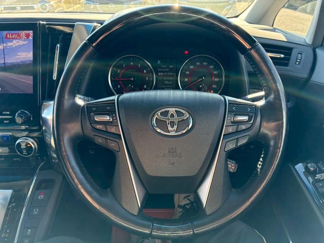 アルファード 2.5S Cパッケージ 車検整備付 トヨタセーフティセンス ワンオーナー メーカーOPナビ(フルセグTV・DVD・BT・MS) パノラマミックビューモニター JBLプレミアムサウンド リアエンタテイメントシステム(17枚目)