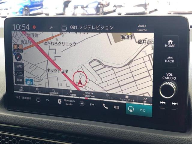 シビック ＥＸ　保証書／純正　８インチ　ＳＤナビ／衝突安全装置／シートヒーター／車線逸脱防止支援システム／シート　ハーフレザー／パーキングアシスト　バックガイド／ドライブレコーダー　前後　衝突被害軽減システム　ＥＴＣ（9枚目）