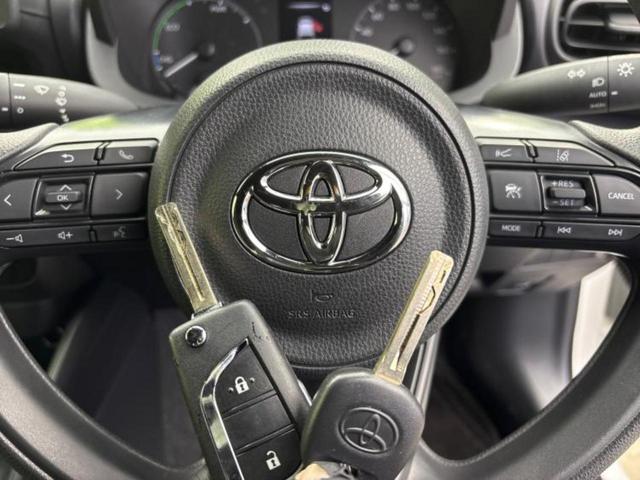 ヤリス ハイブリッドX 保証書/ディスプレイオーディオ/トヨタセーフティセンス/車線逸脱防止支援システム/USBジャック/Bluetooth接続/ETC/EBD付ABS/横滑り防止装置/アイドリングストップ 禁煙車(38枚目)