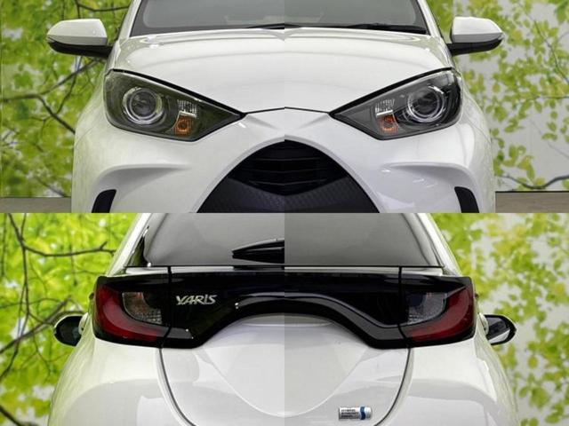 ヤリス ハイブリッドX 保証書/ディスプレイオーディオ/トヨタセーフティセンス/車線逸脱防止支援システム/USBジャック/Bluetooth接続/ETC/EBD付ABS/横滑り防止装置/アイドリングストップ 禁煙車(55枚目)