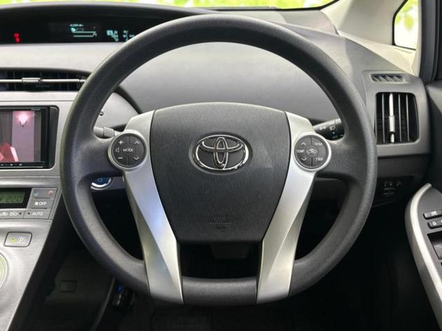 プリウス L 保証書/社外 メモリーナビ/パーキングアシスト バックガイド/ドライブレコーダー 前後/ETC/EBD付ABS/横滑り防止装置/アイドリングストップ/バックモニター/ワンセグTV/DVD バックカメラ(14枚目)