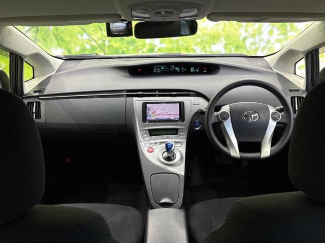 プリウス L 保証書/社外 メモリーナビ/パーキングアシスト バックガイド/ドライブレコーダー 前後/ETC/EBD付ABS/横滑り防止装置/アイドリングストップ/バックモニター/ワンセグTV/DVD バックカメラ(46枚目)