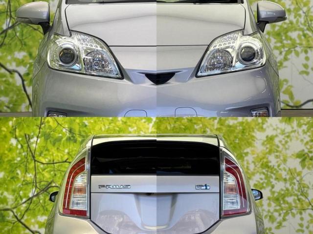 プリウス L 保証書/社外 メモリーナビ/パーキングアシスト バックガイド/ドライブレコーダー 前後/ETC/EBD付ABS/横滑り防止装置/アイドリングストップ/バックモニター/ワンセグTV/DVD バックカメラ(63枚目)