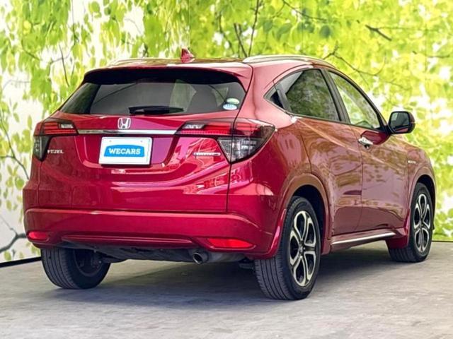 ヴェゼル ハイブリッドＺ・ホンダセンシング　新品タイヤ／保証書／純正　ＳＤナビ／ホンダセンシング／シートヒーター／車線逸脱防止支援システム／シート　ハーフレザー／ドライブレコーダー　純正／ヘッドランプ　ＬＥＤ／ＵＳＢジャック　バックカメラ（3枚目）