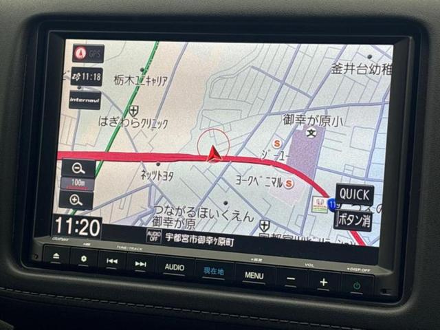 ヴェゼル ハイブリッドＺ・ホンダセンシング　新品タイヤ／保証書／純正　ＳＤナビ／ホンダセンシング／シートヒーター／車線逸脱防止支援システム／シート　ハーフレザー／ドライブレコーダー　純正／ヘッドランプ　ＬＥＤ／ＵＳＢジャック　バックカメラ（10枚目）
