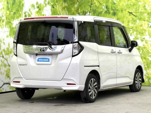 ルーミー カスタムＧ　新品タイヤ／保証書／社外　８インチ　メモリーナビ／衝突安全装置／両側電動スライドドア／パーキングアシスト　バックガイド／ドライブレコーダー　前後／ヘッドランプ　ＬＥＤ／ＵＳＢジャック　バックカメラ（3枚目）