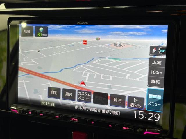 ルーミー カスタムＧ　新品タイヤ／保証書／社外　８インチ　メモリーナビ／衝突安全装置／両側電動スライドドア／パーキングアシスト　バックガイド／ドライブレコーダー　前後／ヘッドランプ　ＬＥＤ／ＵＳＢジャック　バックカメラ（9枚目）