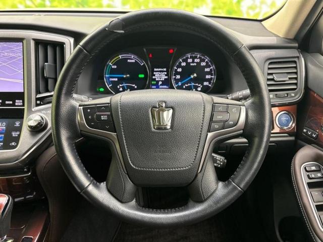 クラウンハイブリッド ハイブリッドロイヤルサルーンG 新品タイヤ/保証書/純正 8インチ ナビ/シートヒーター/ヘッドランプ LED/USBジャック/Bluetooth接続/ETC/EBD付ABS/横滑り防止装置/アイドリングストップ バックカメラ(15枚目)