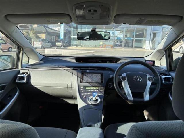 プリウス Sツーリングセレクション 新品タイヤ/純正 SDナビ/Bluetooth接続/ETC/EBD付ABS/ワンセグTV/アルミホイール 純正 17インチ/パワーウインドウ/エンジンスタートボタン/スマートキー/オートエアコン(4枚目)