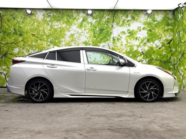 プリウス Ａ　純正エアロ／保証書／純正　９インチ　ＳＤナビ／衝突安全装置／車線逸脱防止支援システム／パーキングアシスト　自動操舵／ドライブレコーダー　社外／ヘッドランプ　ＬＥＤ／Ｂｌｕｅｔｏｏｔｈ接続　フルエアロ（35枚目）