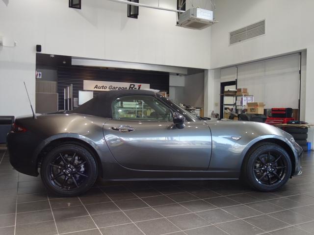 ロードスター Sスペシャルパッケージ ユーザー買取 6MT マツダコネクト USB端子×2 AUX端子 トルセンLSD ブラックメタリックAW OPカラー(マシーングレープレミアムM) ETC(4枚目)