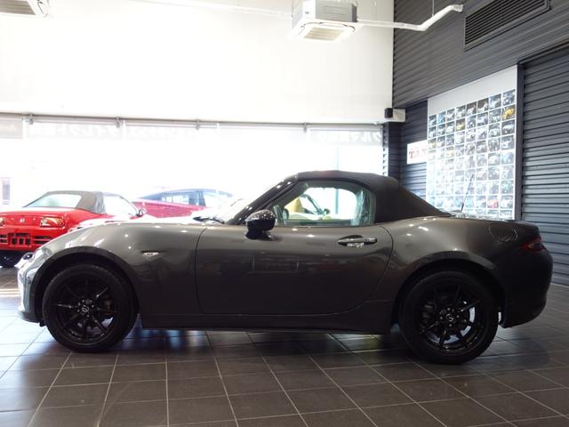 ロードスター Sスペシャルパッケージ ユーザー買取 6MT マツダコネクト USB端子×2 AUX端子 トルセンLSD ブラックメタリックAW OPカラー(マシーングレープレミアムM) ETC(5枚目)