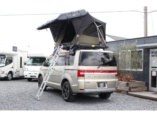 G パワーパッケージ アソビ仕様 キャンプ 電動展開ルーフテント パスファインダーII アルミホイール 4WD パワースライドドア フリップダウンモニター 車中泊 ベットキット(17枚目)