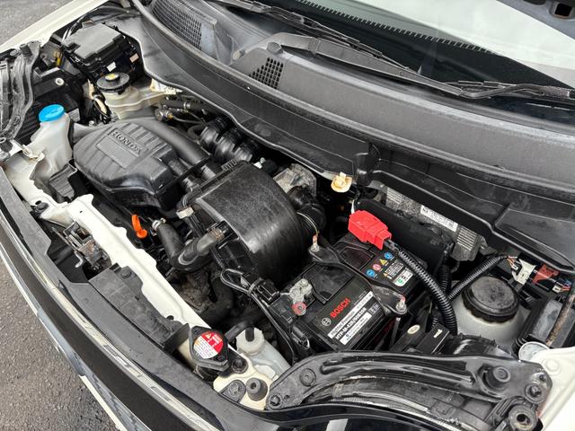 Ｎ－ＯＮＥ プレミアム　／走行距離：６００００ｋｍ／前後ドライブレコーダー／純正メモリーナビ／バックカメラ／ＵＳＢ接続／社外１４ＡＷ／ＨＩＤヘッドライト／フロントフォグ／スマキー／ＡＵＴＯエアコン／ベンチシート／Ｔチェーン（42枚目）