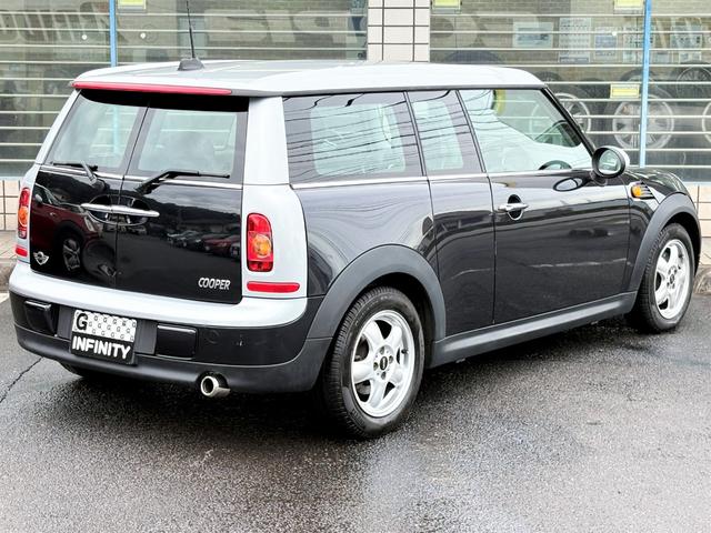 ＭＩＮＩ クーパー　クラブマン　／記録簿／走行距離３９０００ｋｍ／車検：２年付／社外ナビ／ワンセグ／ＥＴＣ／本革巻ステアリング／パドルシフト／ＡＵＴＯエアコン／マニュアルモード／タイミングチェーン（13枚目）