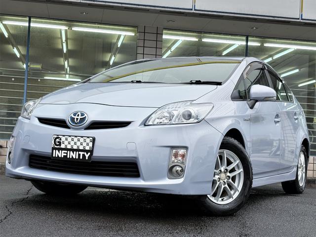 プリウス Ｓ　／寒冷地仕様車／車検：２年付／イクリプスナビ／Ｂｌｕｅｔｏｏｔｈ接続／フルセグ視聴／ＤＶＤ再生／ミュージックサーバー／社外１５ＡＷ／スマートキー／ＡＵＴＯエアコン／タイミングチェーン（5枚目）