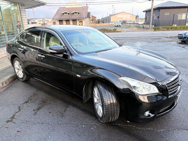 フーガ ２５０ＧＴ　／衝突被害軽減ブレーキ／レーダークルーズコントロール／電動シート／助手席オットマン電動シート／純ナビ／サイド＋バックカメラ／Ｂｌｕｅｔｏｏｔｈ／フルセグ／１８ＡＷ／ＨＩＤ／ＥＴＣ／スマキー／Ｔチェーン（44枚目）