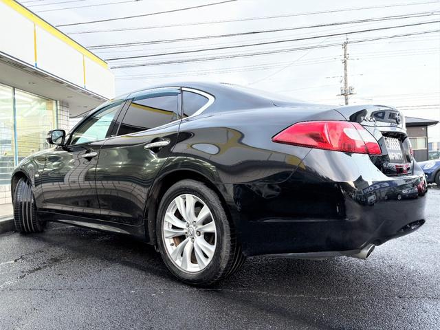 フーガ ２５０ＧＴ　／衝突被害軽減ブレーキ／レーダークルーズコントロール／電動シート／助手席オットマン電動シート／純ナビ／サイド＋バックカメラ／Ｂｌｕｅｔｏｏｔｈ／フルセグ／１８ＡＷ／ＨＩＤ／ＥＴＣ／スマキー／Ｔチェーン（48枚目）