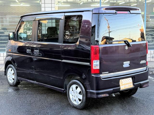 エブリイワゴン PZターボ /中期型/車検:2年付/左側電動スライドドア/ドライブレコーダー/クラリオンナビ/Bluetooth/フルセグ/純正13AW/HIDヘッドライト/フロントフォグ/メッキグリル/タイミングチェーン(12枚目)