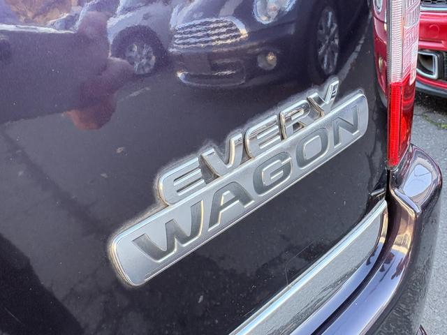 エブリイワゴン PZターボ /中期型/車検:2年付/左側電動スライドドア/ドライブレコーダー/クラリオンナビ/Bluetooth/フルセグ/純正13AW/HIDヘッドライト/フロントフォグ/メッキグリル/タイミングチェーン(39枚目)