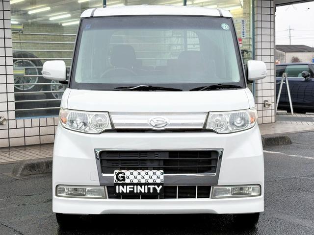 タント カスタムＸリミテッド　／左側電動スライドドア／カロッツェリアナビ／フルセグ／社外１４ＡＷ／ＨＩＤヘッドライト／Ｆフォグ／革調シートカバー／スマキー／ＡＵＴＯエアコン／Ｔチェーン（46枚目）