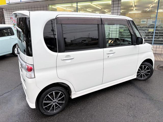 タント カスタムＸリミテッド　／左側電動スライドドア／カロッツェリアナビ／フルセグ／社外１４ＡＷ／ＨＩＤヘッドライト／Ｆフォグ／革調シートカバー／スマキー／ＡＵＴＯエアコン／Ｔチェーン（51枚目）