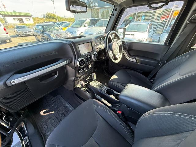 ジープ・ラングラーアンリミテッド サハラ 4WD バックカメラ サイドカメラ ETC ドラレコ ナビ TV(35枚目)