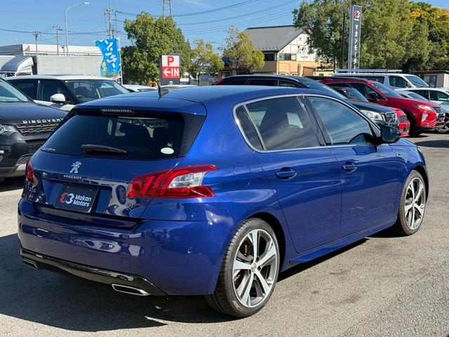 308 GT ブルーHDi バックカメラ ETC ドラレコ ナビ TV ディーゼル(12枚目)