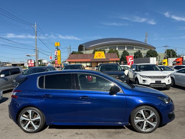 308 GT ブルーHDi バックカメラ ETC ドラレコ ナビ TV ディーゼル(13枚目)