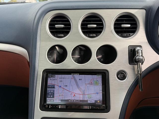 アルファスパイダー ヒーター付パワーレザーシート バックカメラ ETC ドラレコ ナビ TV(4枚目)