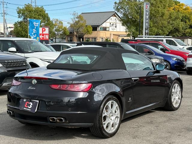 アルファスパイダー ヒーター付パワーレザーシート バックカメラ ETC ドラレコ ナビ TV(12枚目)