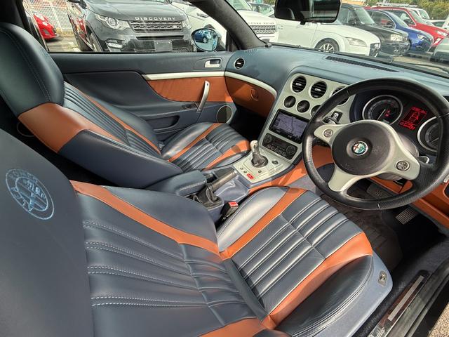 アルファスパイダー ヒーター付パワーレザーシート バックカメラ ETC ドラレコ ナビ TV(24枚目)