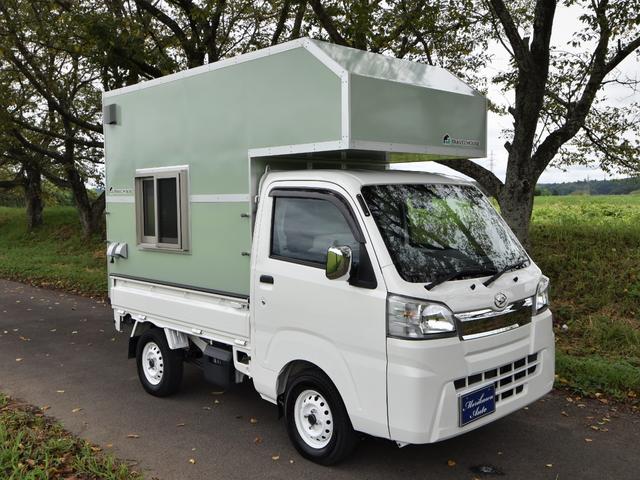 ダイハツ ハイゼットトラック スタンダード キャンピングシェルメーカー トラベルハウス２０２０年製 ４速オートマ エアコン パワス 169 0万円 平成28年 16年 栃木県 中古車 価格 Com